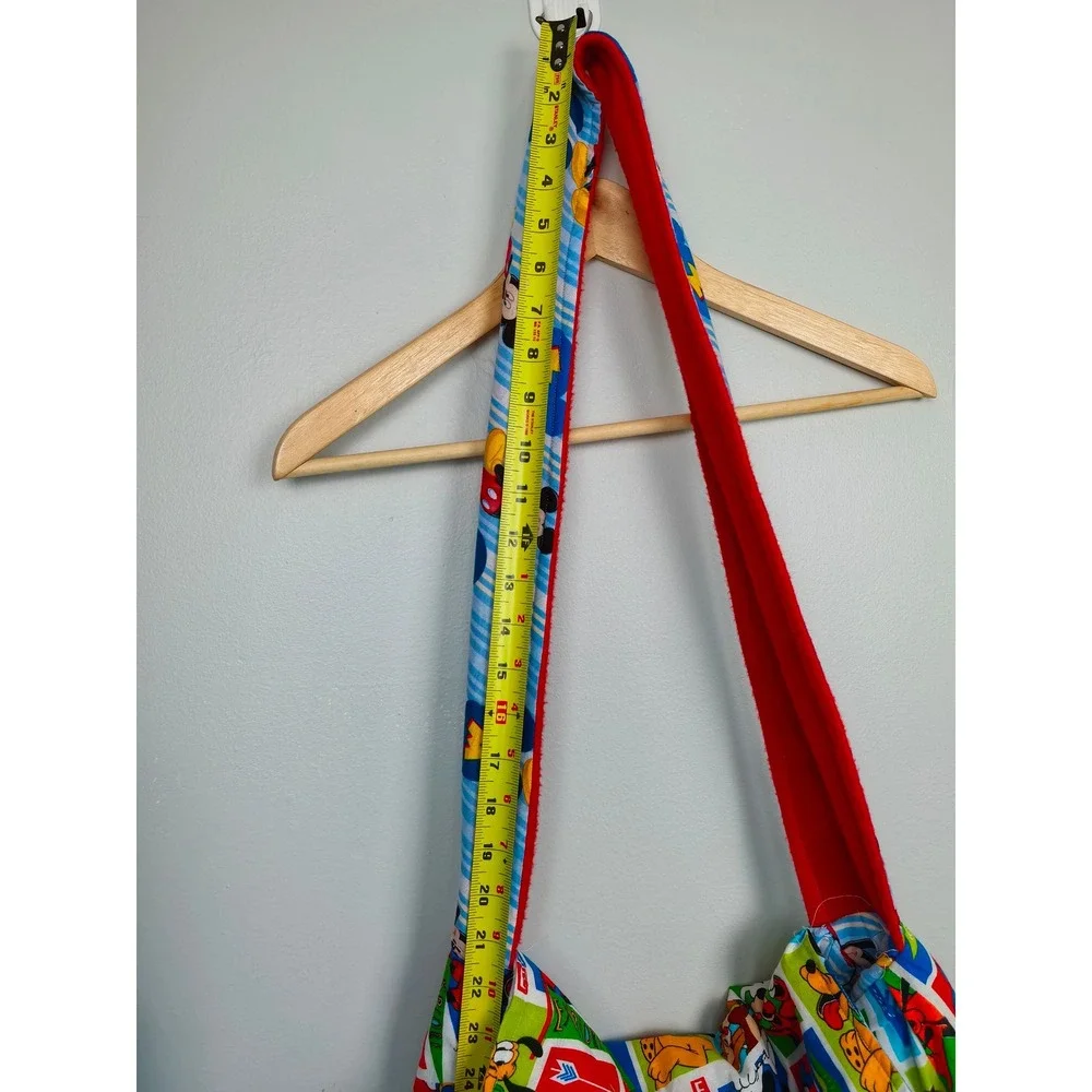 Handmade Mickey Mouse Crossbody Bag Perfect for Disney Cruise & Park Essentials